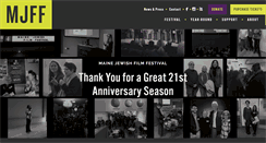 Desktop Screenshot of mjff.org